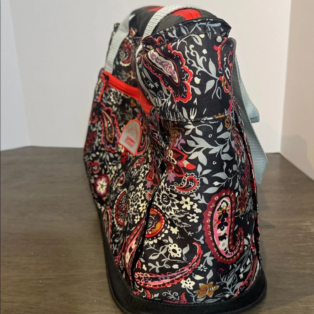 Vera Bradley Tote Bag Coleman Cooler Collaboration In Paisley Grey - Picture 6 of 11